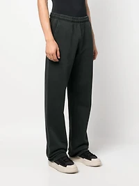 ENTIRE STUDIOS - Straight Leg Sweatpants in Washed Black