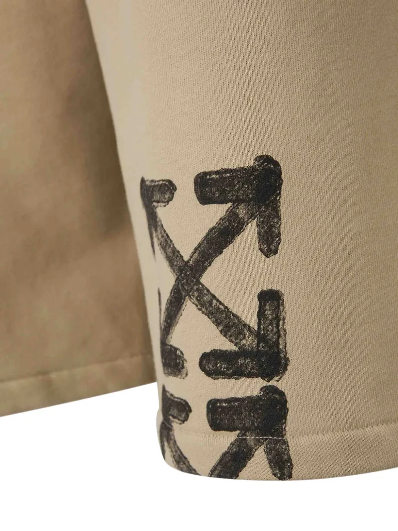 OFF WHITE - Spray Arrow Short in Beige