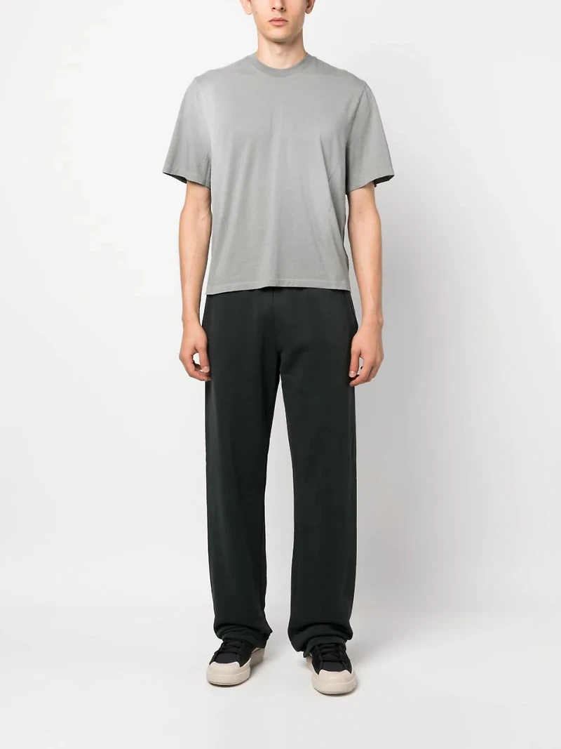 ENTIRE STUDIOS - Straight Leg Sweatpants in Washed Black