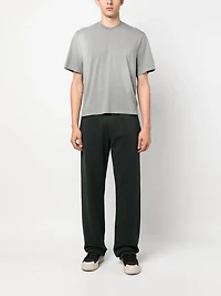 ENTIRE STUDIOS - Straight Leg Sweatpants in Washed Black