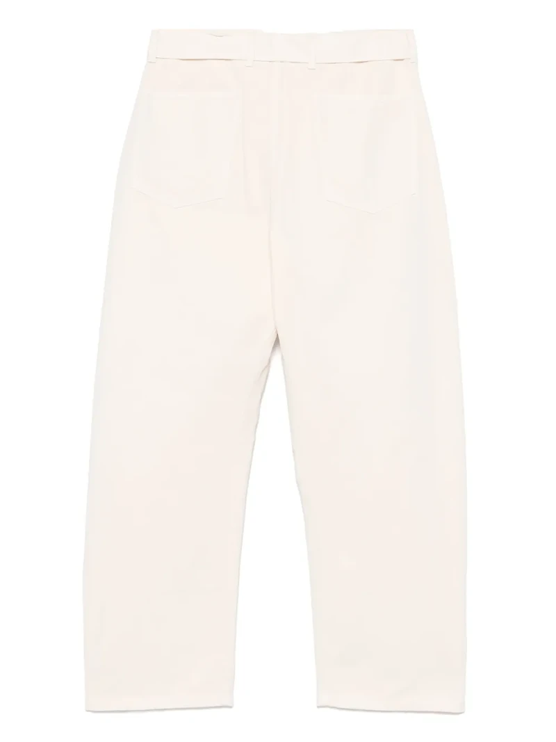LEMAIRE - Belted Trouser in Off White