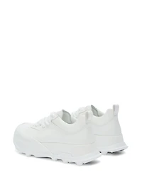 JIL SANDER - Leather Orb Sneakers in White