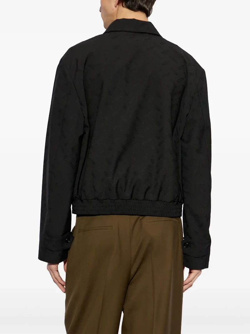 MARNI - Virgin Wool Bomber Jacket in Black