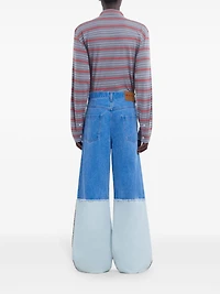 MARNI - Turn Up Hem Blue Jeans