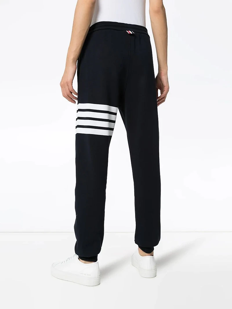 THOM BROWNE - Classic 4-Bar Sweatpants in Navy