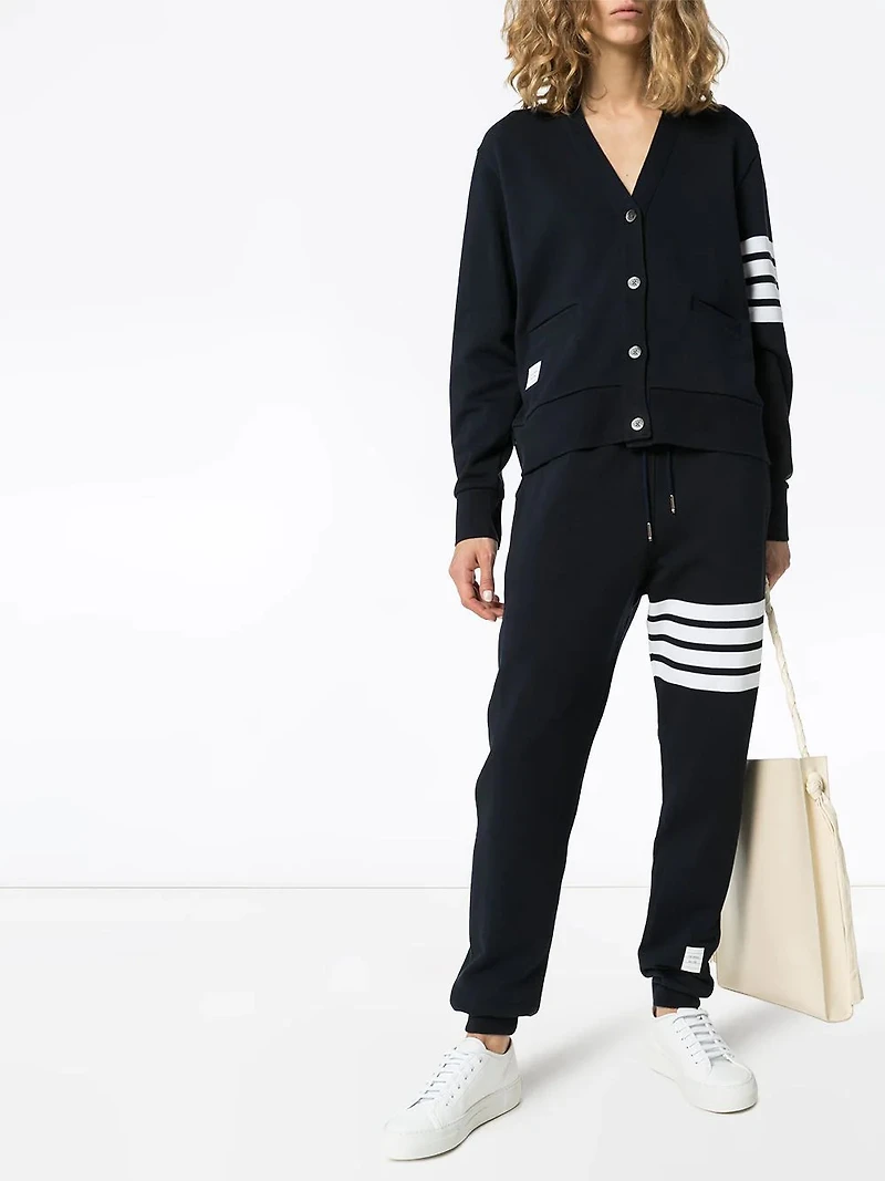 THOM BROWNE - Classic 4-Bar Sweatpants in Navy