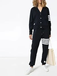 THOM BROWNE - Classic 4-Bar Sweatpants in Navy