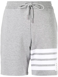 THOM BROWNE- 4-Bar Shorts in Grey