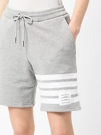 THOM BROWNE- 4-Bar Shorts in Grey