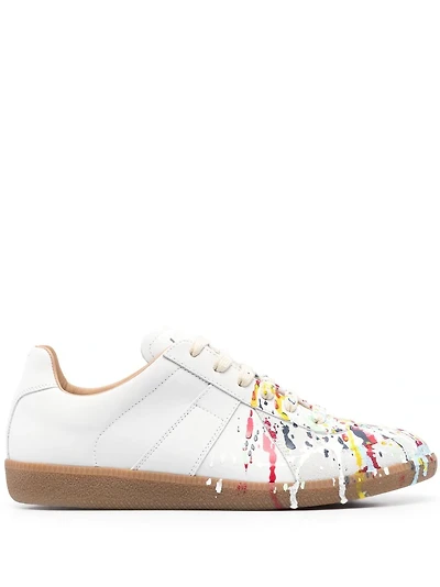 MAISON MARGIELA - Paint Splatter Replica Sneaker White/Multi