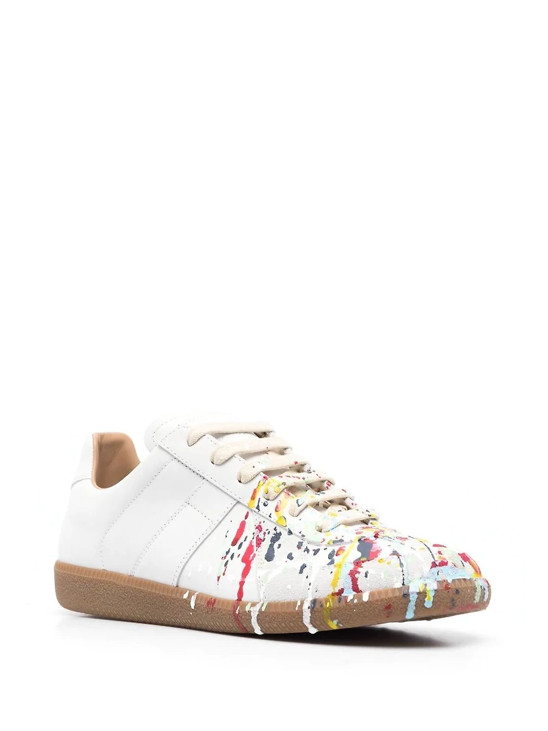 MAISON MARGIELA - Paint Splatter Replica Sneaker White/Multi