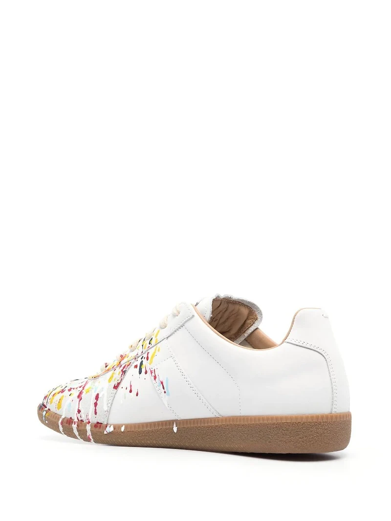 MAISON MARGIELA - Paint Splatter Replica Sneaker White/Multi