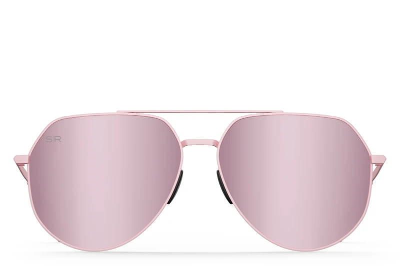 Tangle Free Aviator Hex - Rose Polarized