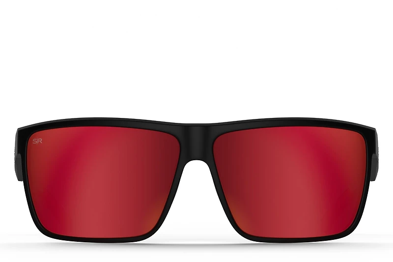 Cayman - Black Red Polarized