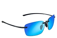 Huron Matte Black - Glacier Polarized
