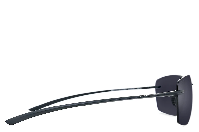 Huron Matte Black - Polarized