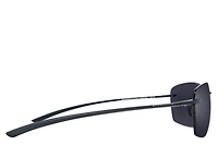 Huron Matte Black - Polarized