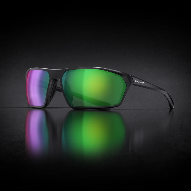 Green Wolf Ace - Black