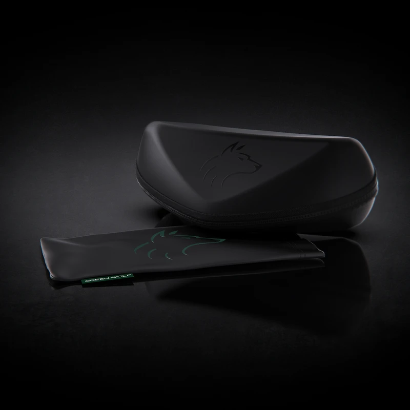 Green Wolf Ace - Black