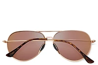 Tangle Free Aviator - Rose Gold Polarized