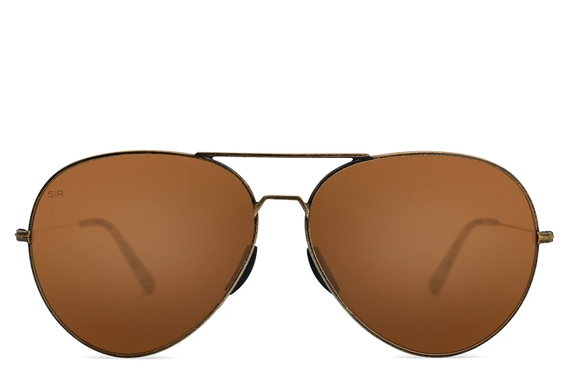 Tangle Free Aviator - Snakeskin Polarized