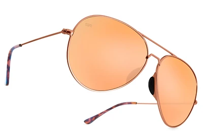 Tangle Free Aviator - Peach Polarized