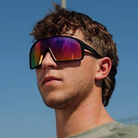 Rival Matte Black - Mirage Polarized