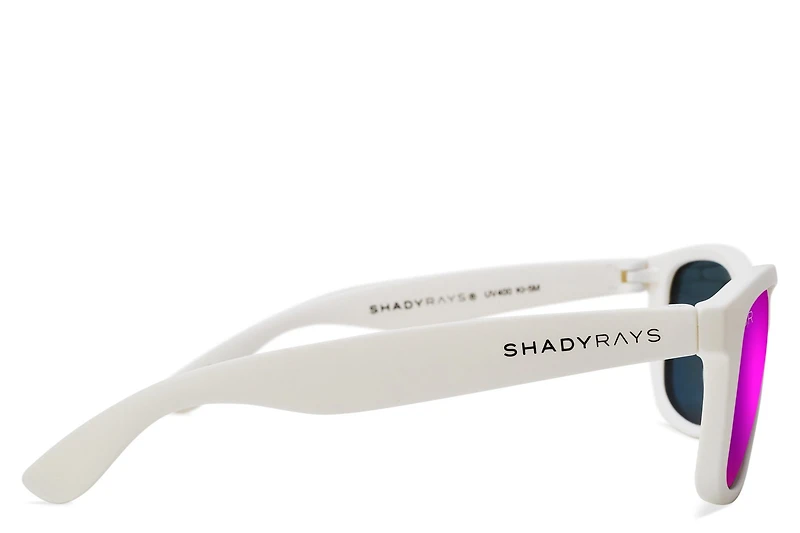 Kid's Signature Series - White Purple Polarized
