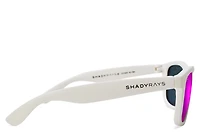 Kid's Signature Series - White Purple Polarized