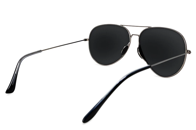 Tangle Free Aviator - Blackout Polarized