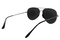 Tangle Free Aviator - Blackout Polarized
