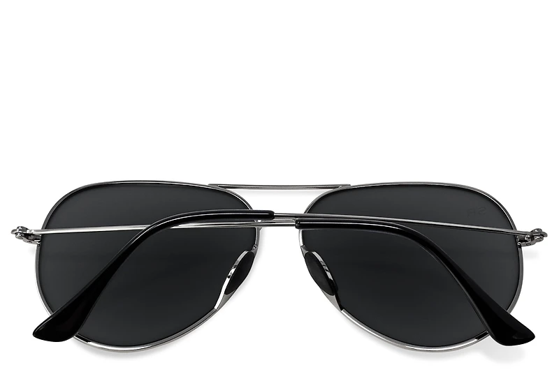 Tangle Free Aviator - Blackout Polarized