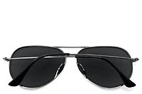 Tangle Free Aviator - Blackout Polarized
