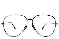 Tangle Free Aviator Small Rx - Gunmetal