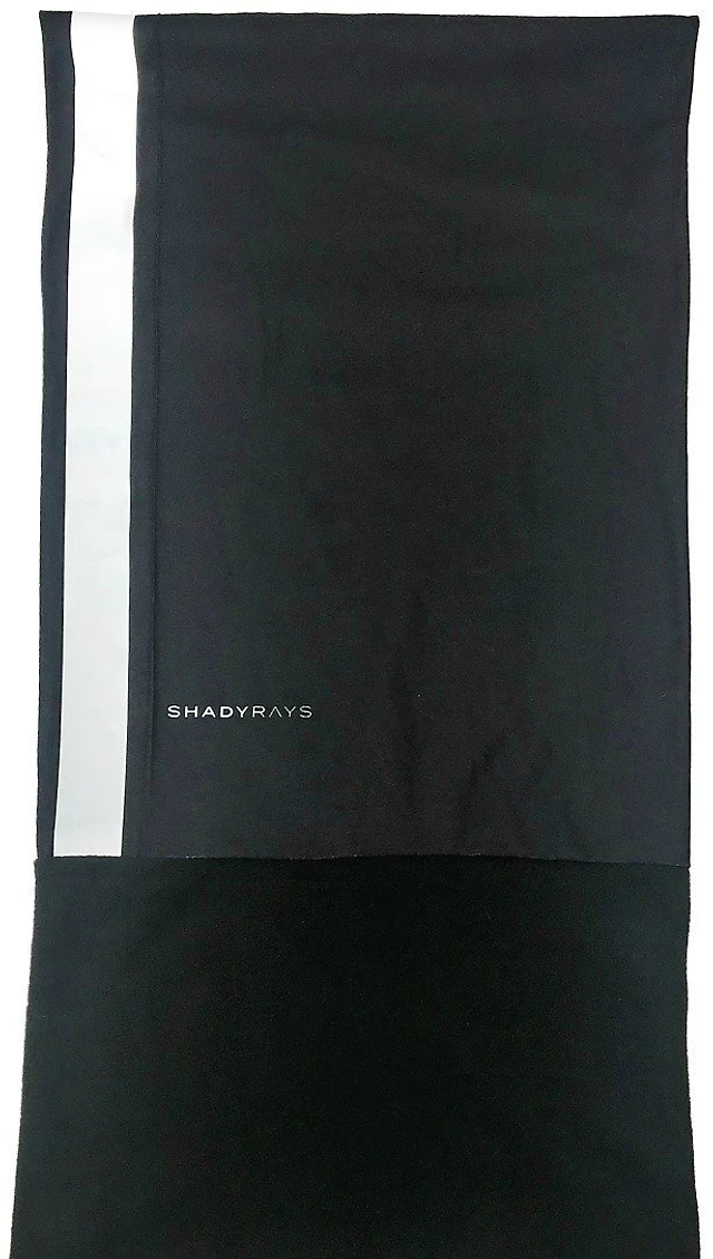 Snow Goggle Face Shield - Reflective Black