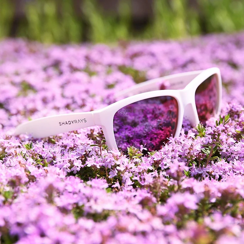 Kid's Signature Series - White Purple Polarized