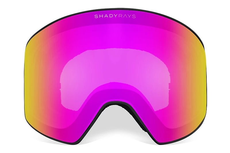 Frontier Snow Goggle Lens - Neon Pink