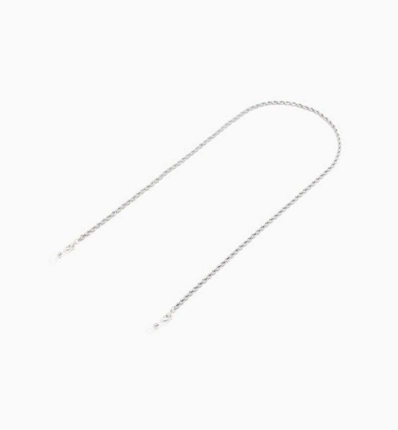 Slender Twist Stainless Eyewear Chain 700 mm