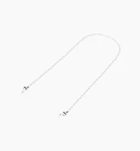 Encrusted Stainless Steel Eyewear Chain