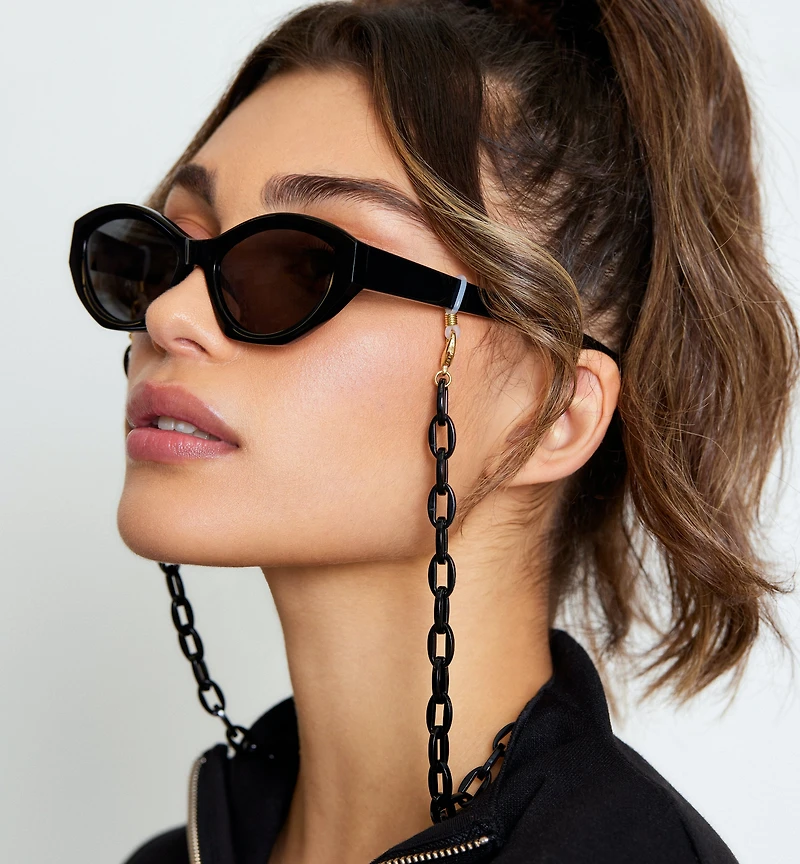 Small Link Acetate Eyewear Chain
