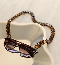 Chunky Acetate Eyewear Chain 700 mm