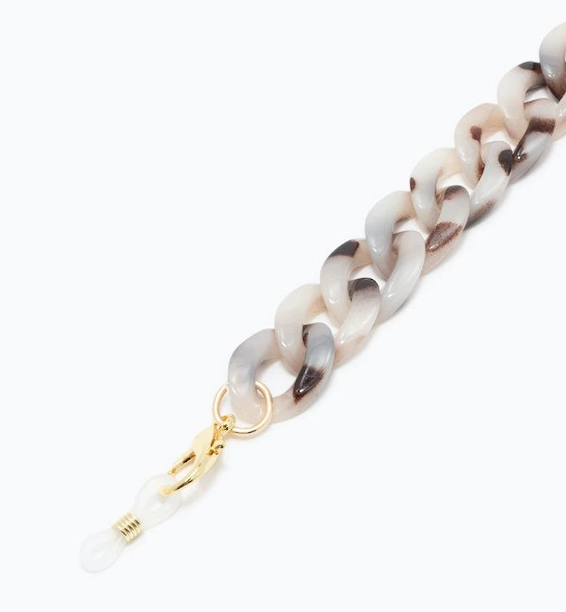 Chunky Acetate Eyewear Chain 700 mm