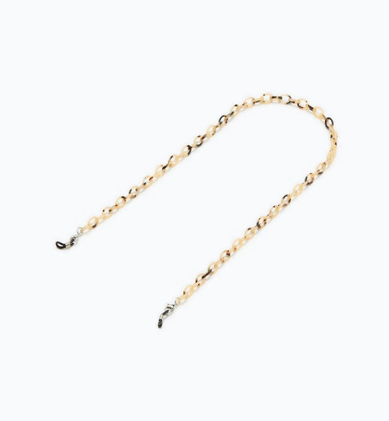 Slender Cable Acetate Eyewear Chain 700 mm
