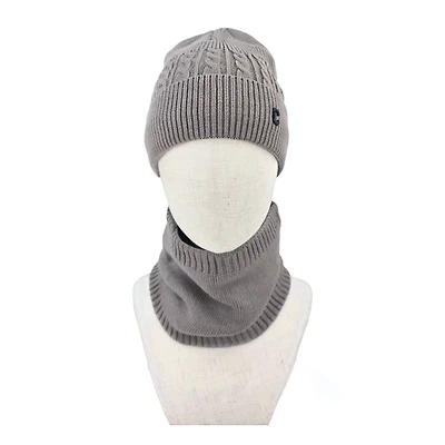 Ensemble bonnet et cache-cou Charles