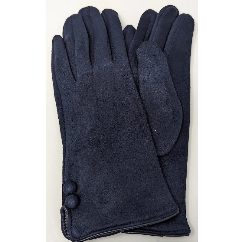 Glove with buttons