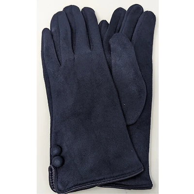Glove with buttons