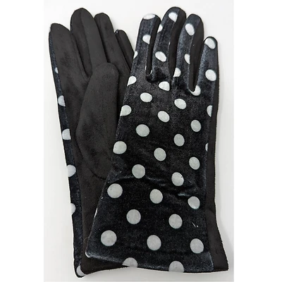 Polka dot glove