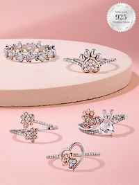 Paw Candle - 925 Sterling Silver Ring Collection