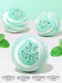 Eucalyptus Bath Bomb - Adjustable Ring Collection