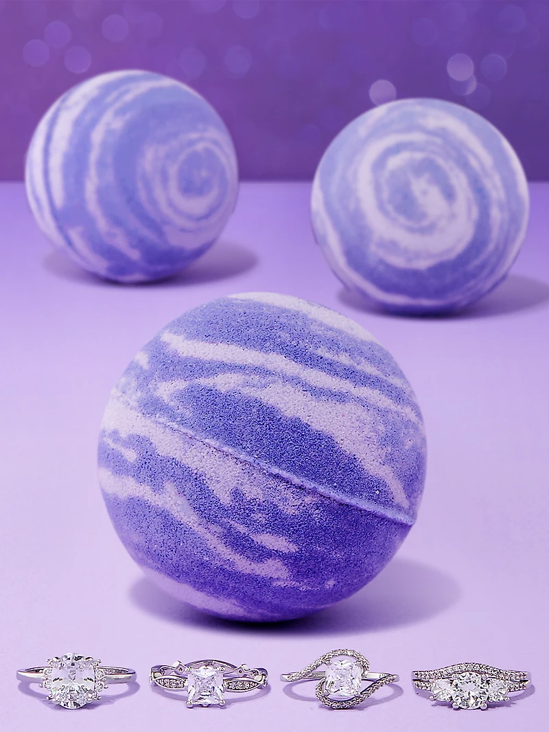 Sugar Plum Bath Bomb - Ring Collection